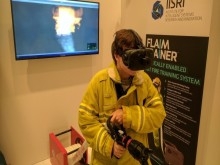 開發虛擬實境救災訓練設施示意圖